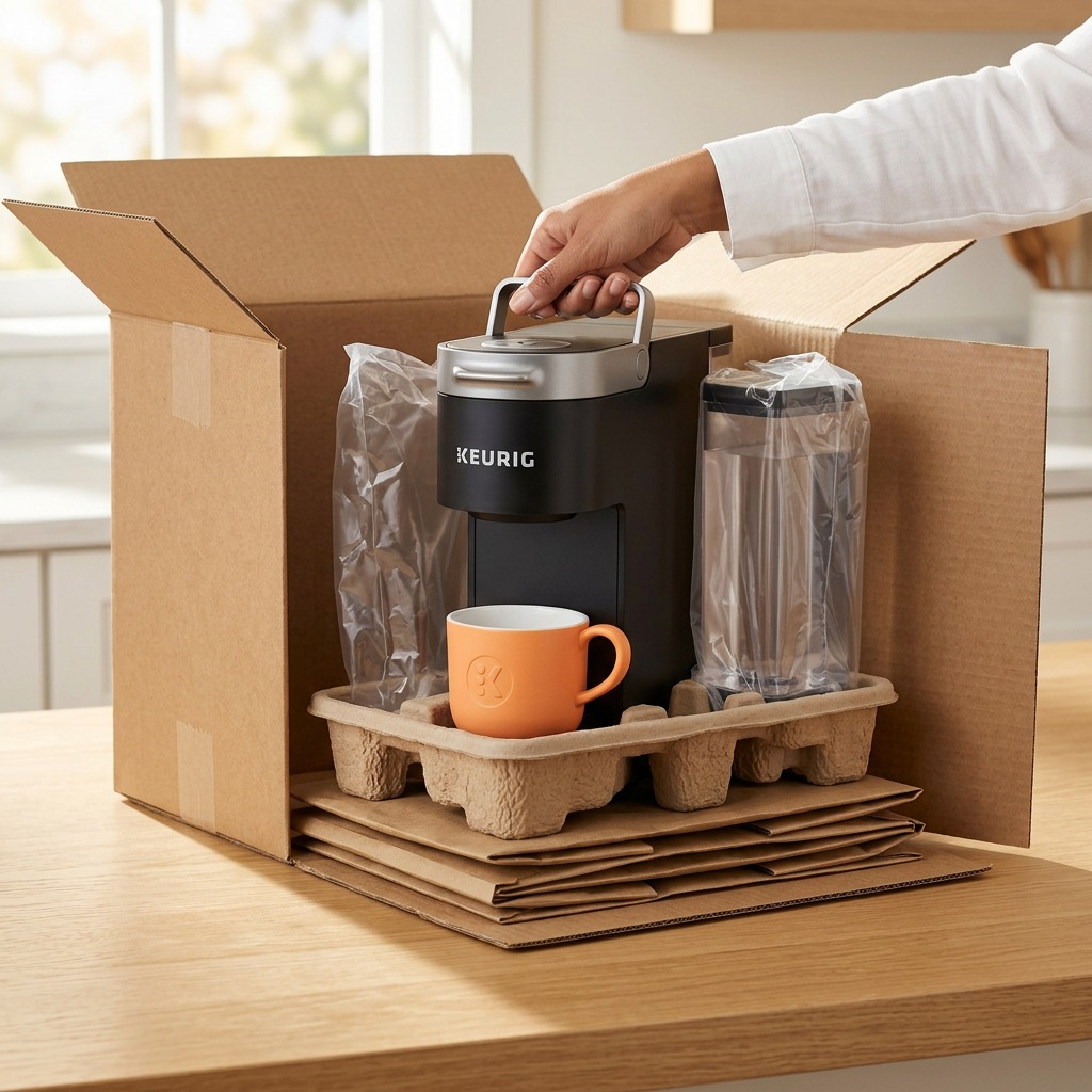 Keurig K-Slim Single-Serve Coffee Maker Black unboxing