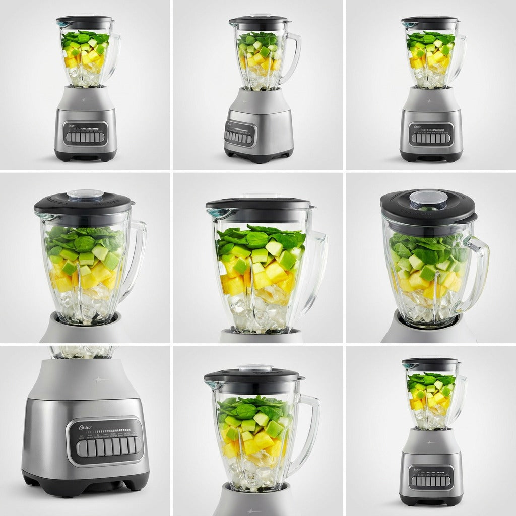 Oster 2143483 Pulverizing Power Blender multi-angle view
