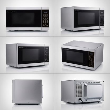 Sharp SMC0962KSC microwave multi-angle view
