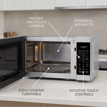 Sharp SMC0962KSC microwave core features callout
