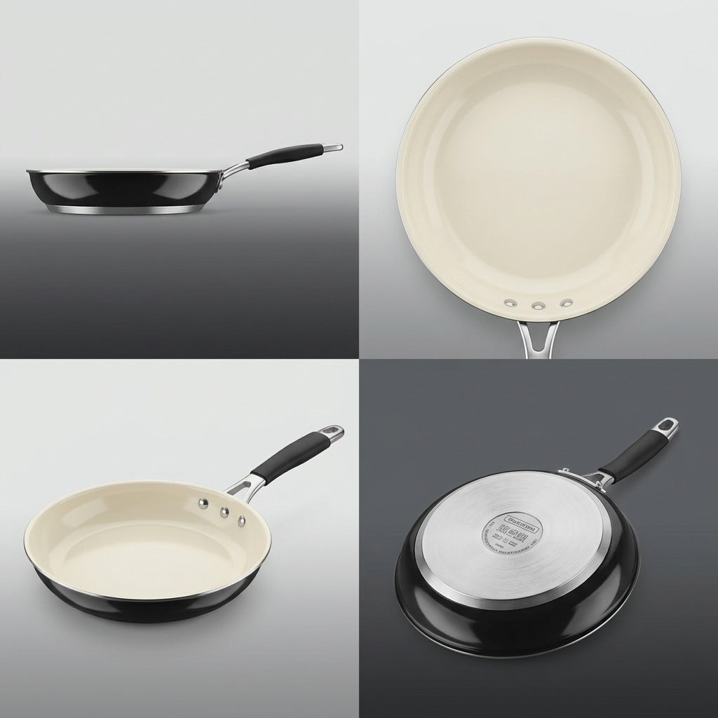 Tramontina Gourmet Ceramica Deluxe 10-Inch Fry Pan multi-angle view
