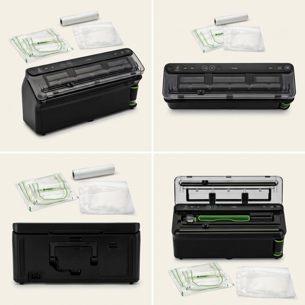 FoodSaver Elite Vacuum Sealer VS5910 Silver multi-angle view
