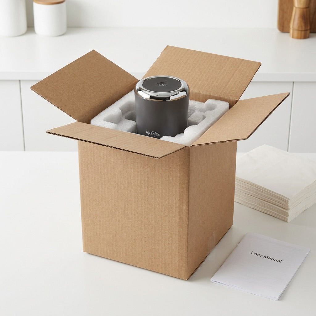 Mr. Coffee Express Cold Brew Maker Sake unboxing scene