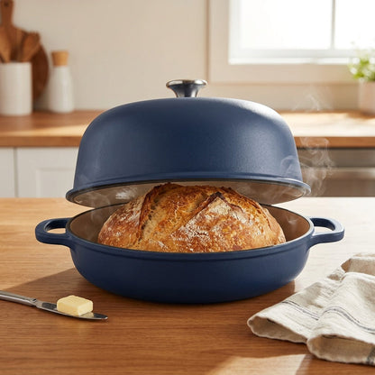 Tramontina 9.5 Inch Enamel Cast Iron Bread Oven