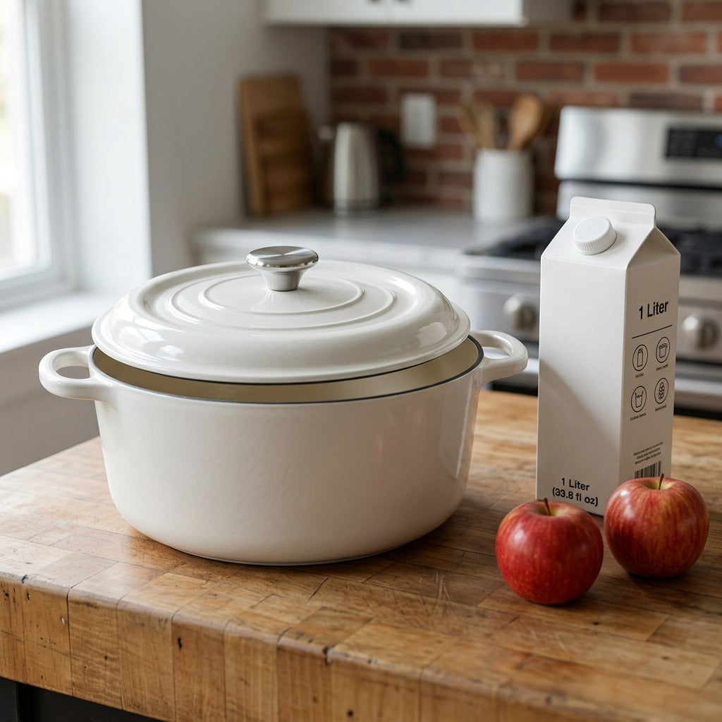 Tramontina 6.5 Qt Covered Round Dutch Oven Gradated Cobalt Blue overhead view