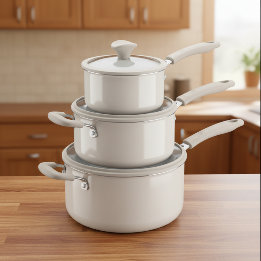 Nesting Cookware Set Hero - Background Swap