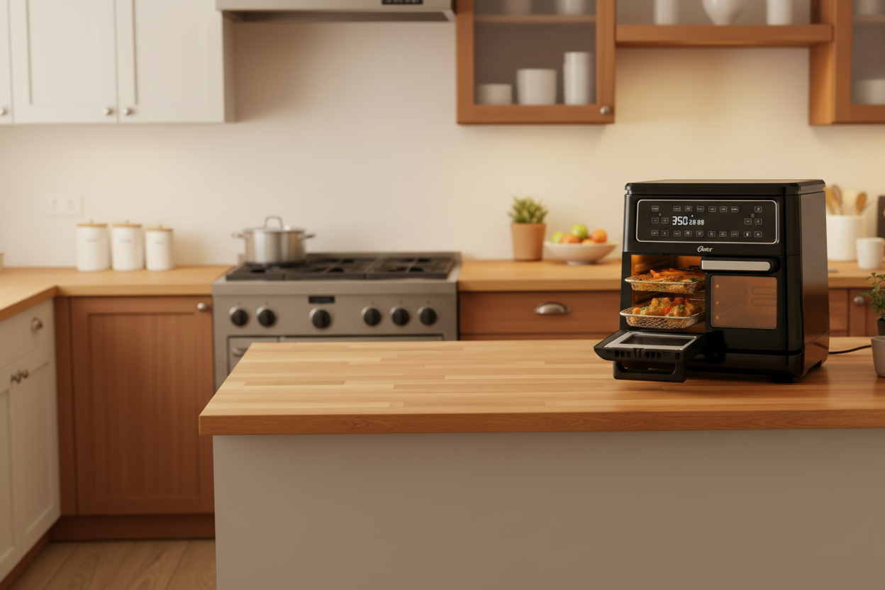 Oster Air Fryer Banner - Unit Upper Right