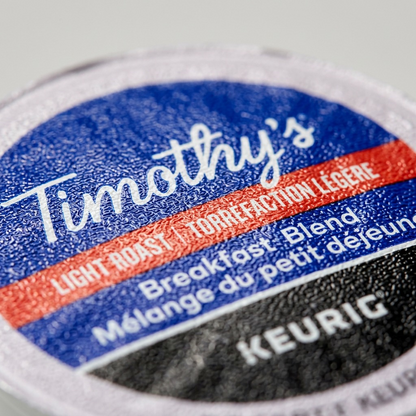 Timothy's Breakfast Blend K-Cups 24-Count box